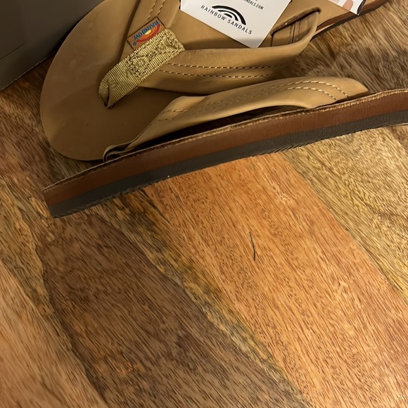 Rainbow wide strap flip flops sierra brown - Picture 4 of 6